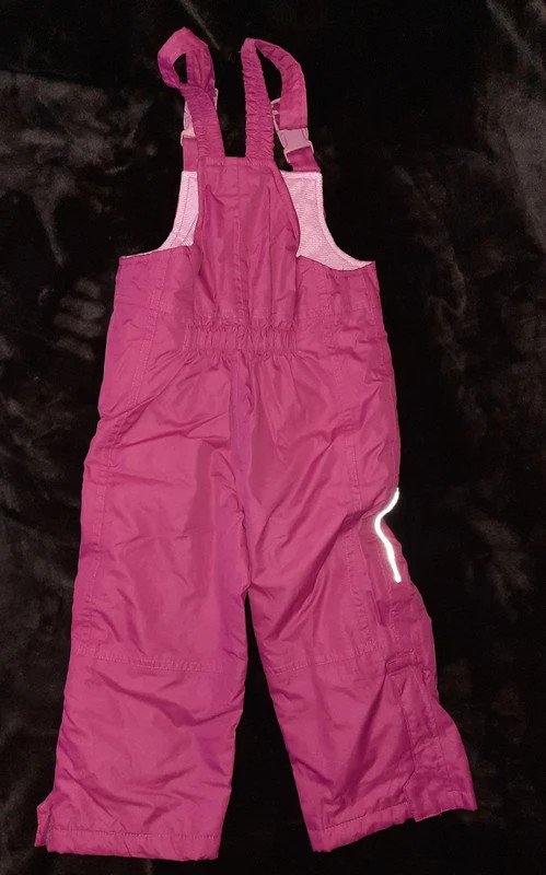 Gefütterte Matschhose / Schneehose in burgunderrot von Impidimpi