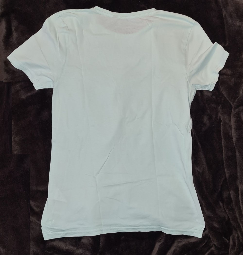 Hellgrünes T-Shirt von Tom Tailor mit Aufdruck