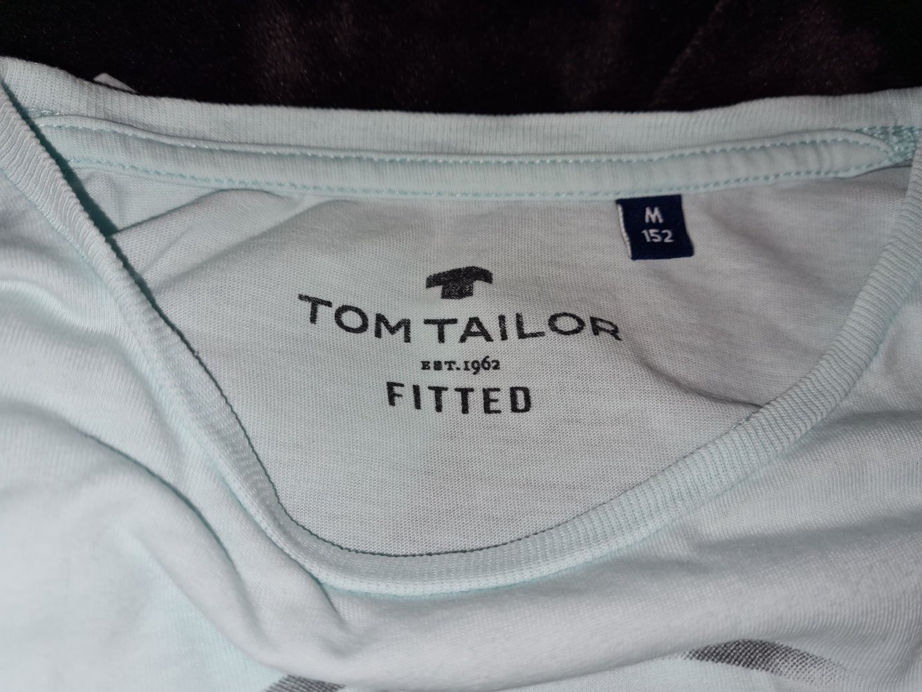 Hellgrünes T-Shirt von Tom Tailor mit Aufdruck