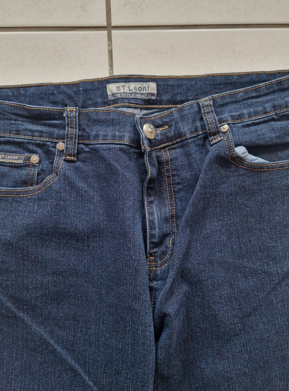 Jeans dunkelblau St. Léonf, W37 L32