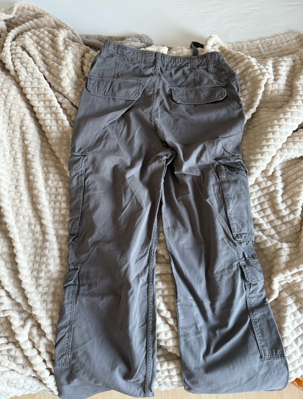 Dunkel-Graue Stoffhose