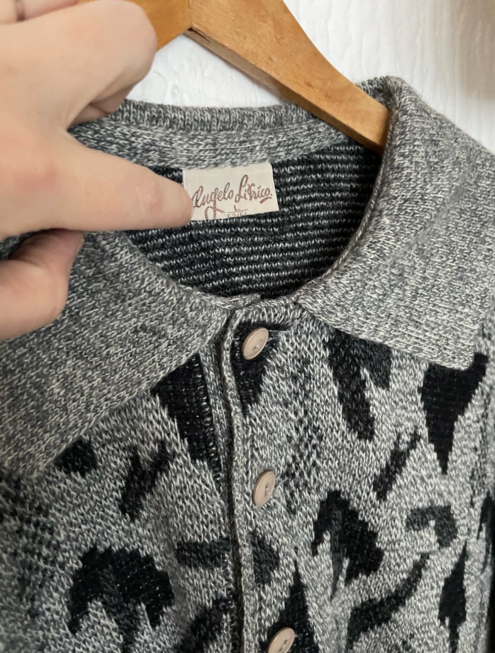 True vintage Sweater Pulli Strickpullover boho hippie ethno Leo leomuster