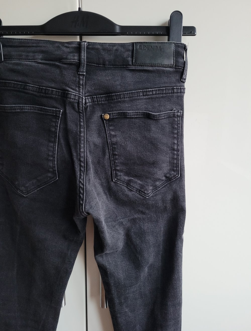 H&M &denim High Waist Skinny 26/30 Ankle Röhrenjeans Röhre Slim Stretch Strechjeans