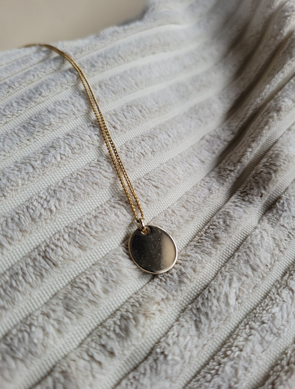 Fleuriscoeur Coin Kette gold 925er Silber vergoldet Layering Boho Hippie Gypsy Gipsy Layeringkette filigran Bohoschmuck Ibiza