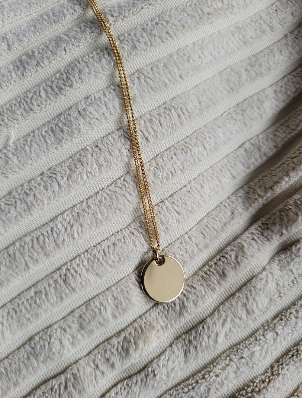 Fleuriscoeur Coin Kette gold 925er Silber vergoldet Layering Boho Hippie Gypsy Gipsy Layeringkette filigran Bohoschmuck Ibiza