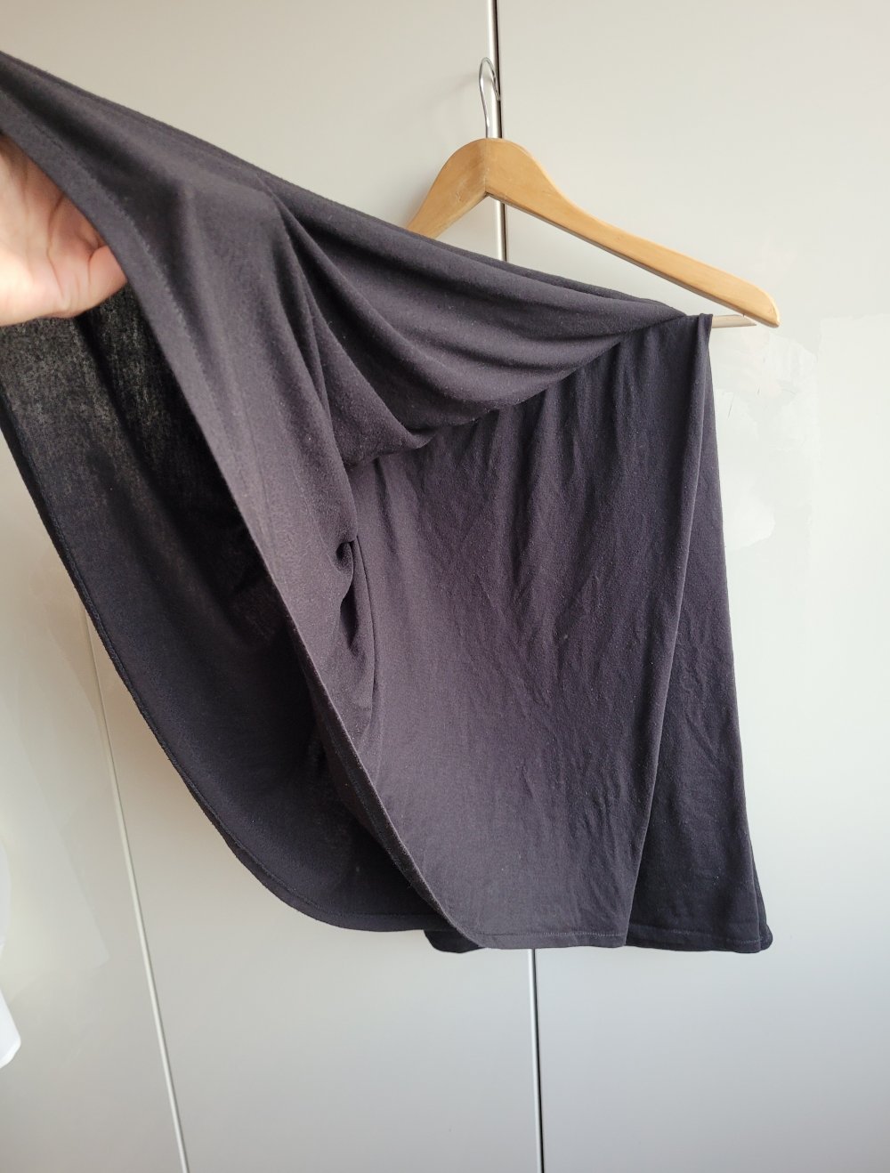 H&M Oversize XXL Loop Schal Jersey schwarz Basic Loopschal Basicschal Basicloop oversized Schlauchschal