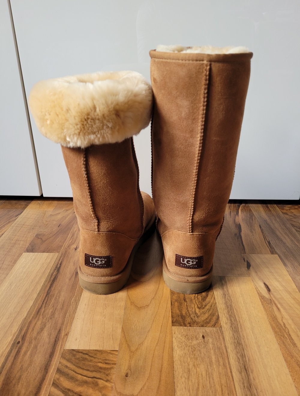 UGG Boots Classic Tall Chestnut Lammfellboots Lammfell sheepskin Winterstiefel Wildleder Leder Winterboots cognac braun cognacbraun Fell Wildlederboots Stiefel Wildlederstiefel Lederstiefel Lammfellstiefel