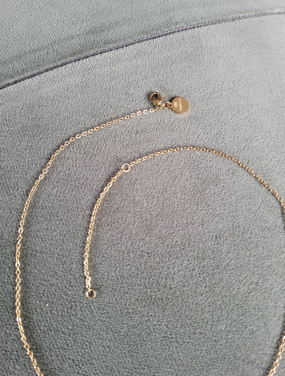 Purelei Kalea Kette vergoldet Layering Boho Hippie Gypsy Gipsy Gold Hawaii Layering Look vergoldetes Edelstahl Coin Plättchen Bohoschmuck