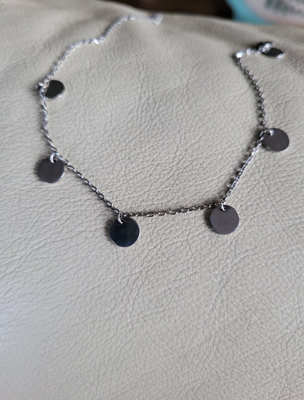 Purelei Kalea Fusskette 925er Silber Fusskettchen Coin Plättchen Boho Hippie Gypsy Gipsy filigran Hawaii Blogger Bohoschmuck 925