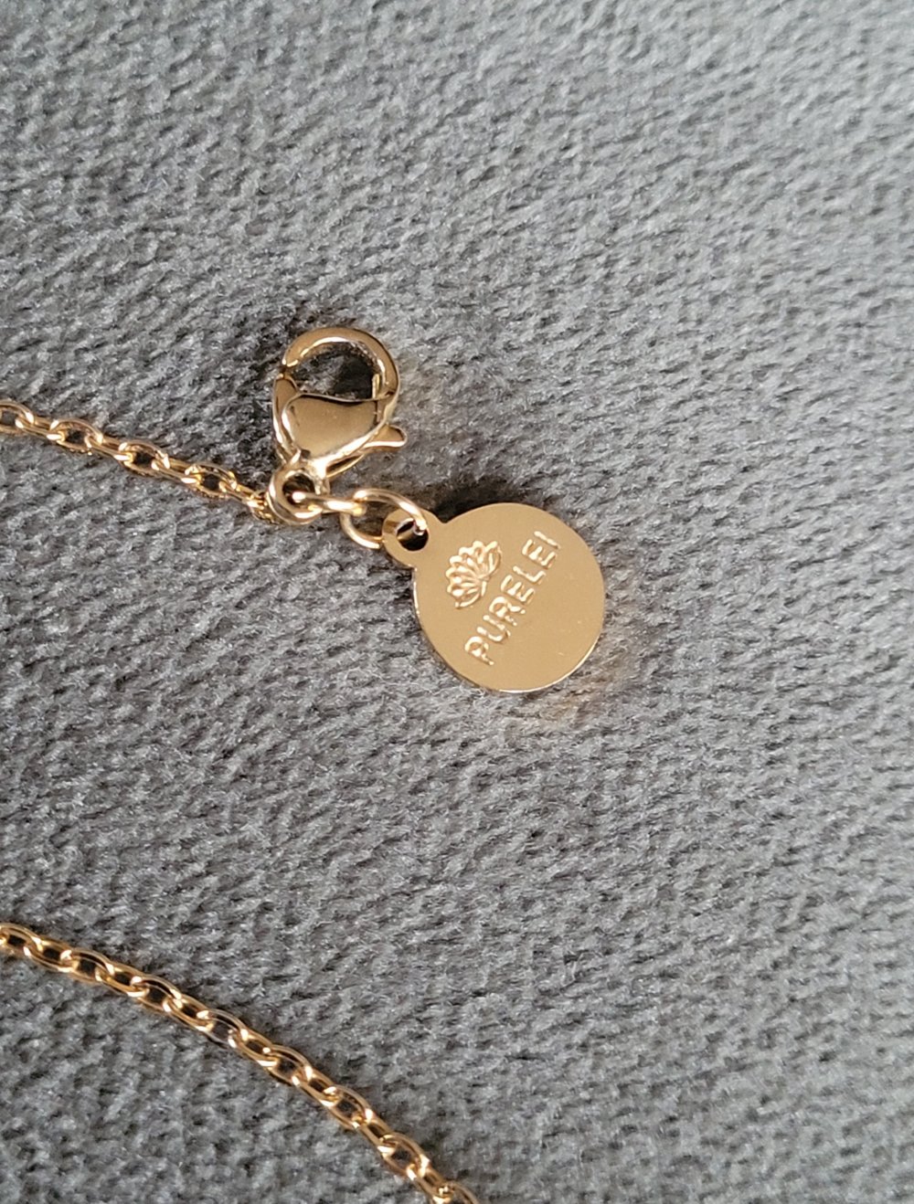 Purelei Kalea Kette vergoldet Layering Boho Hippie Gypsy Gipsy Gold Hawaii Layering Look vergoldetes Edelstahl Coin Plättchen Bohoschmuck