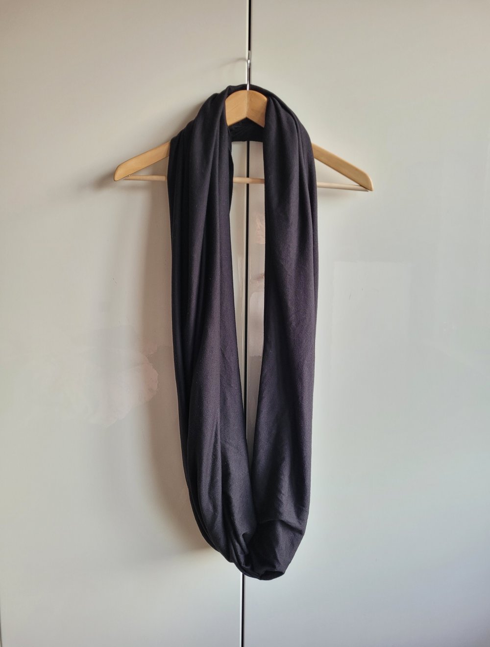 H&M Oversize XXL Loop Schal Jersey schwarz Basic Loopschal Basicschal Basicloop oversized Schlauchschal