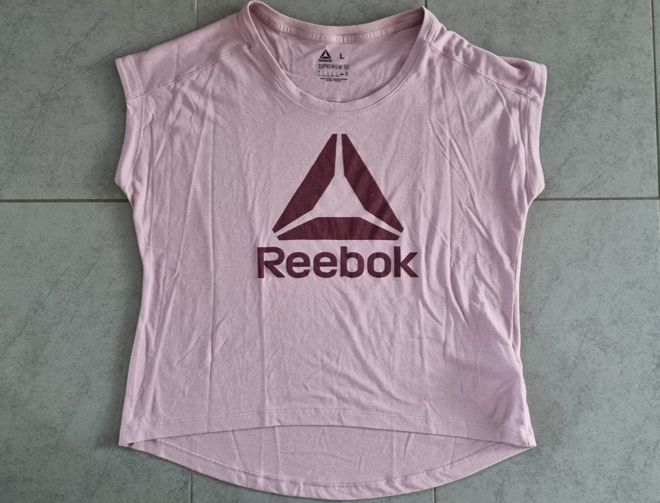 Reebok Shirt, Gr.L, rose, neu