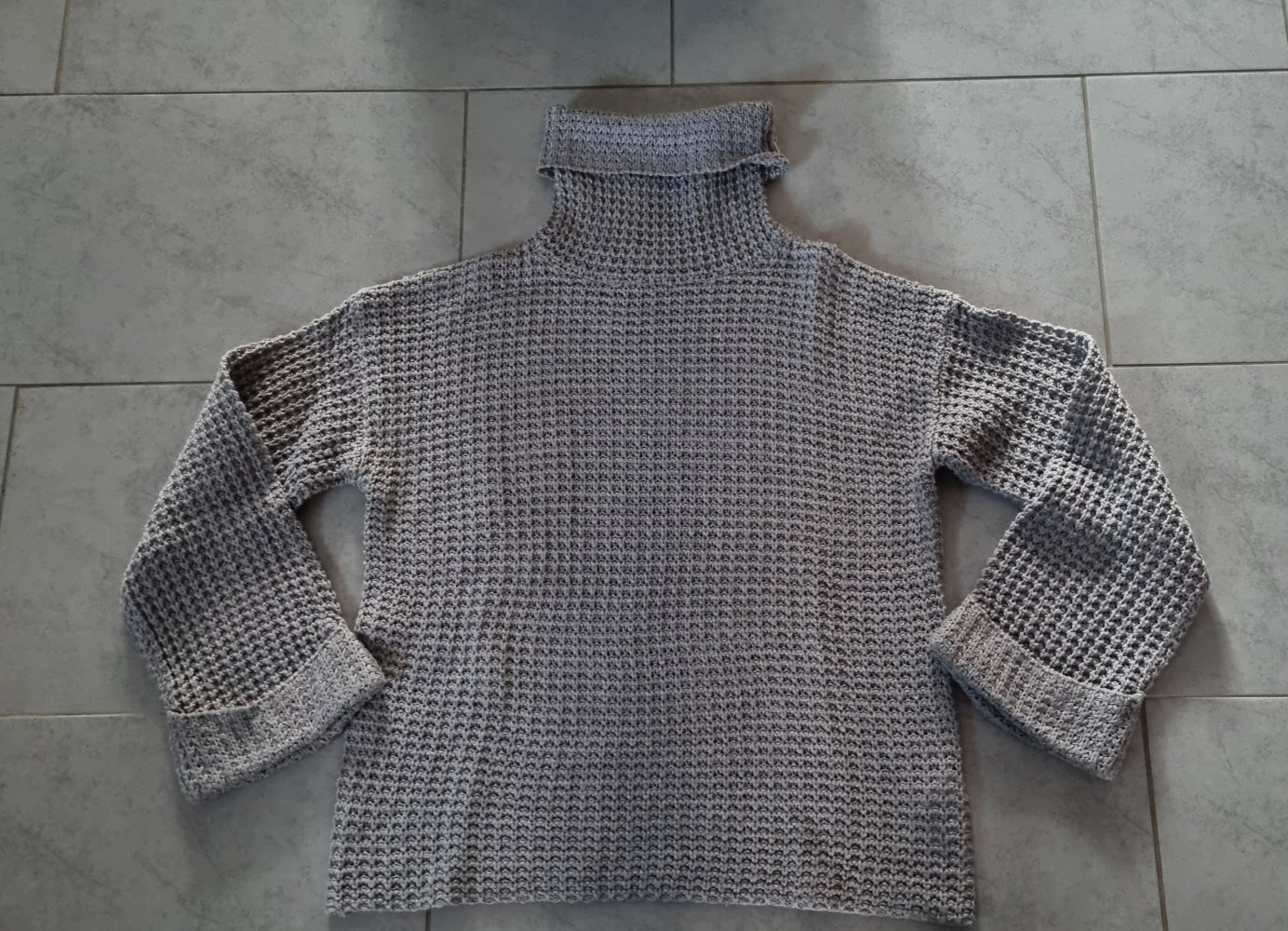NA-KD Strickpullover Gr.M, grau