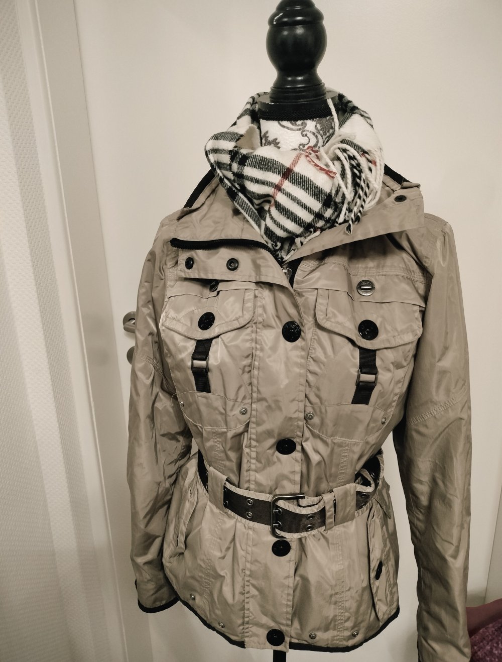 Wellensteyn Jacke Chocolate Damen mit Schal