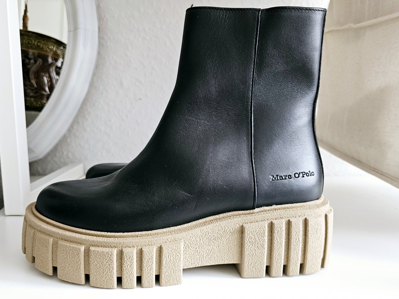 Marc O'Polo Stiefel Stiefeletten Leder Größe 39 neu