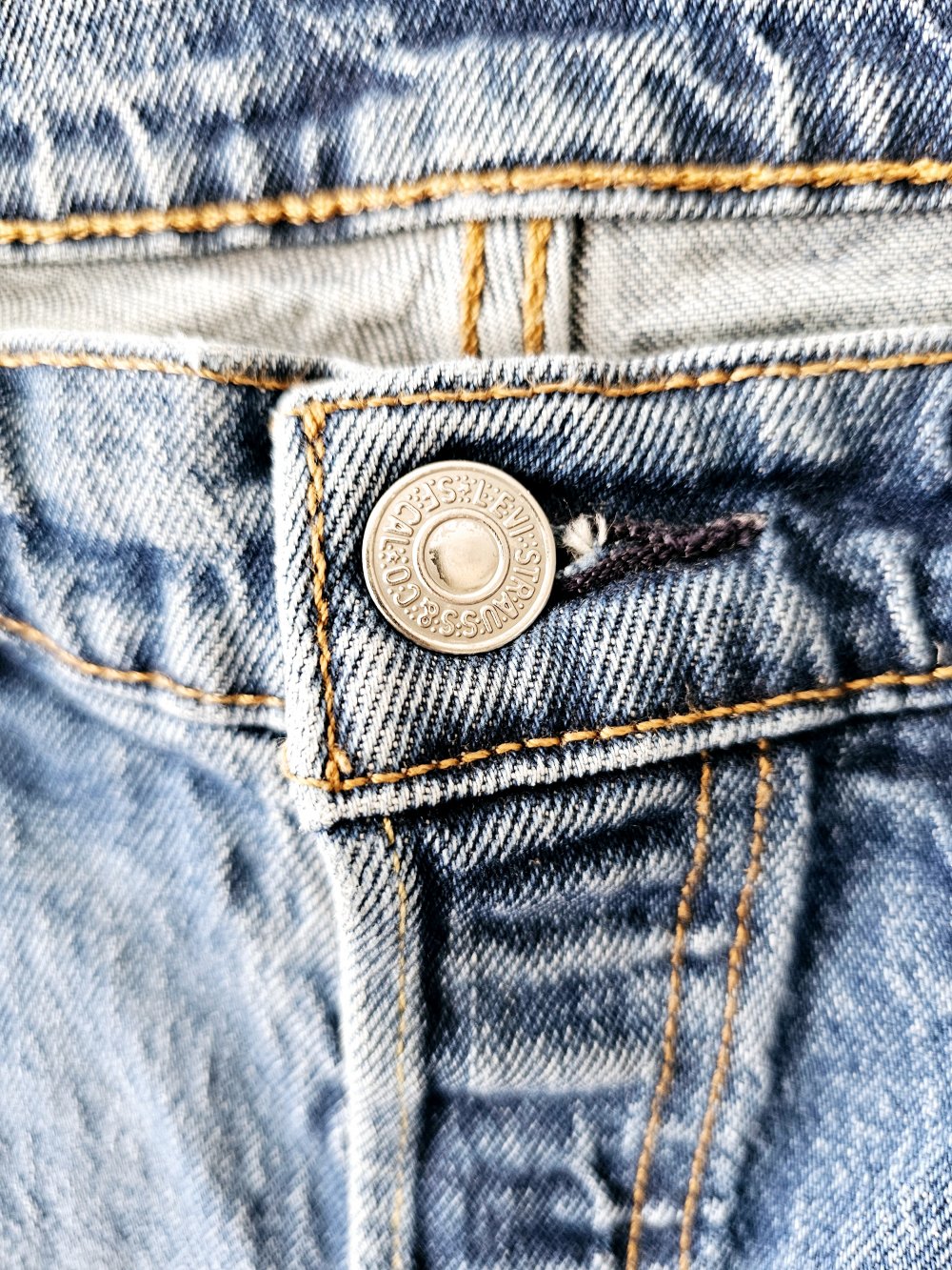 Levi's Jeans Hose Damen 501 Größe W28 L28 sehr guter Zustand