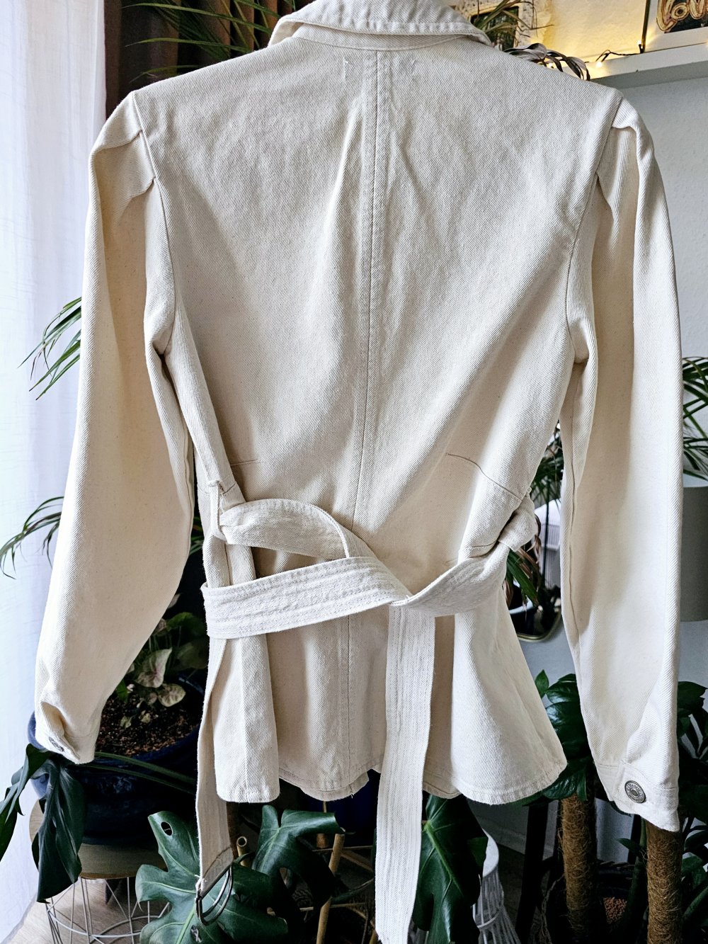 Zara Jeans Jacke Hemd Damen Größe XS top Zustand 