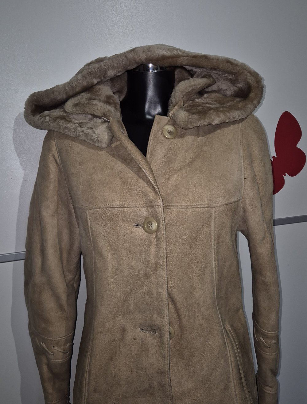 kuscheliger Wintermantel Gr. 38