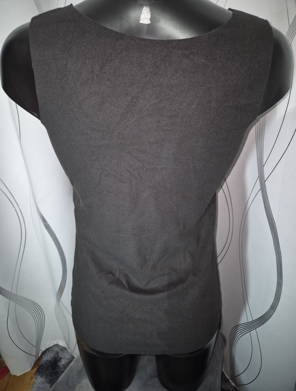 schwarzes Thermo BH Hemdchen neu XXL 42-46 c