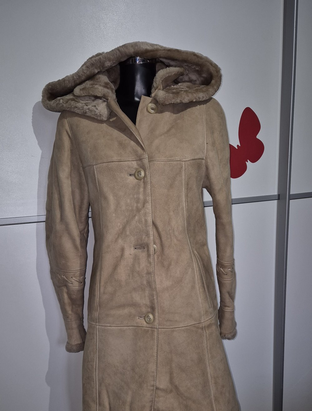 kuscheliger Wintermantel Gr. 38