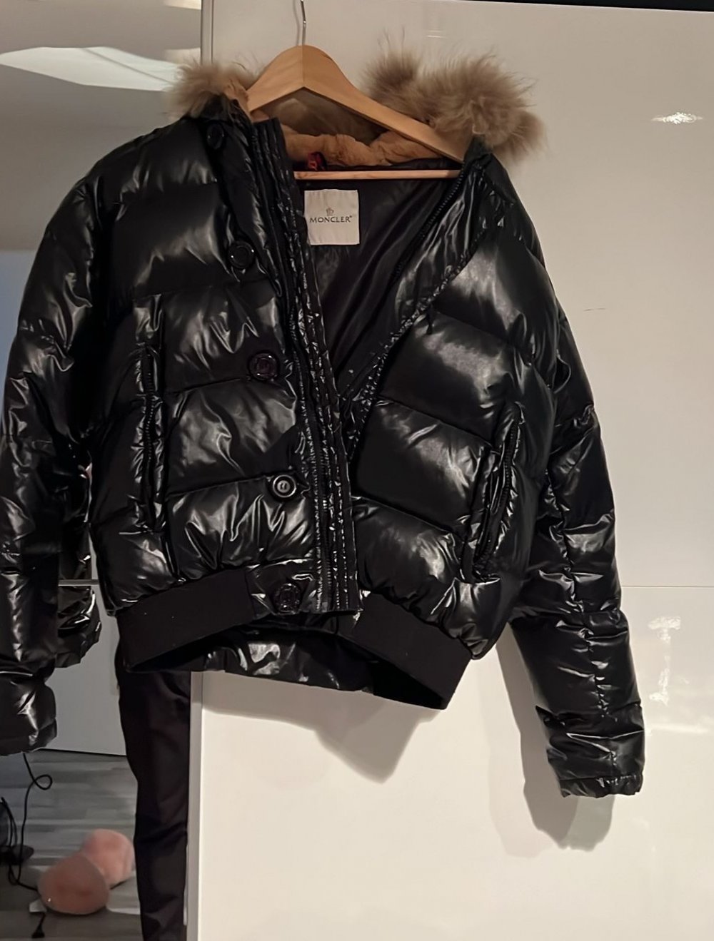 Moncler Jacke schwarz