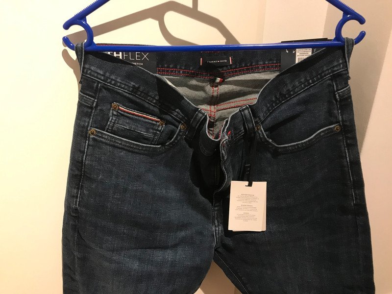 Tommy Hilfiger Damen Jeans – TH Flex Advanced Stretch – W33 x L34 – Slim Fit – Neu mit Etikett
