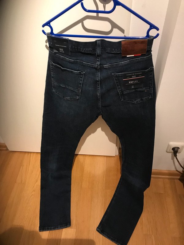 Tommy Hilfiger Damen Jeans – TH Flex Advanced Stretch – W33 x L34 – Slim Fit – Neu mit Etikett