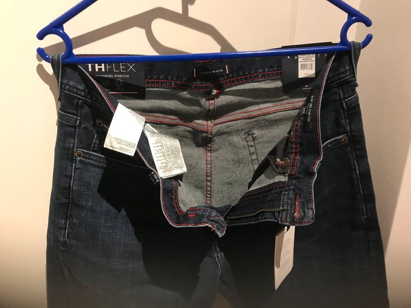 Tommy Hilfiger Damen Jeans – TH Flex Advanced Stretch – W33 x L34 – Slim Fit – Neu mit Etikett