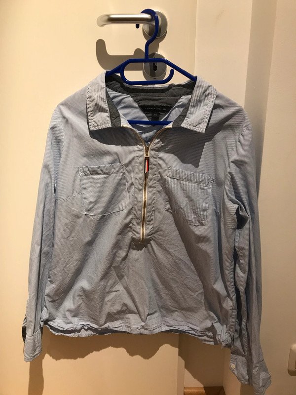 Tommy Hilfiger Damen Hemdbluse – Gebraucht – Stilvoll und Elegant – Größe L