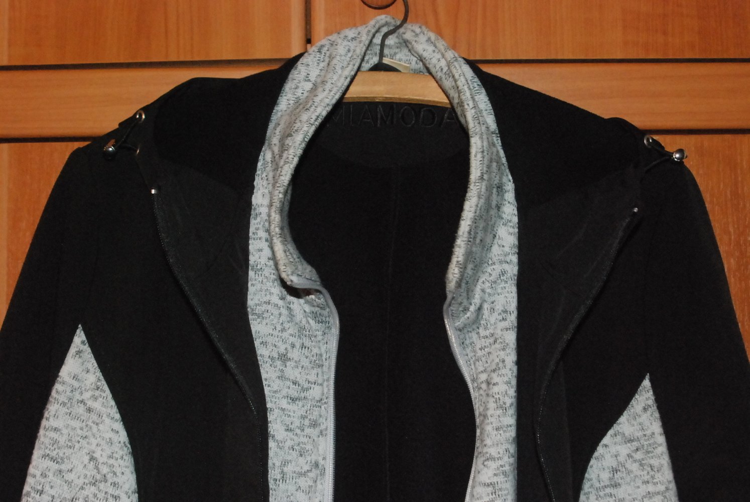 Übergangsjacke im Lagenlook