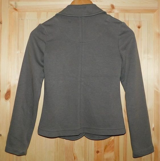Gr.XS Jacke Kurzjacke grau mit neongrün - sOliver