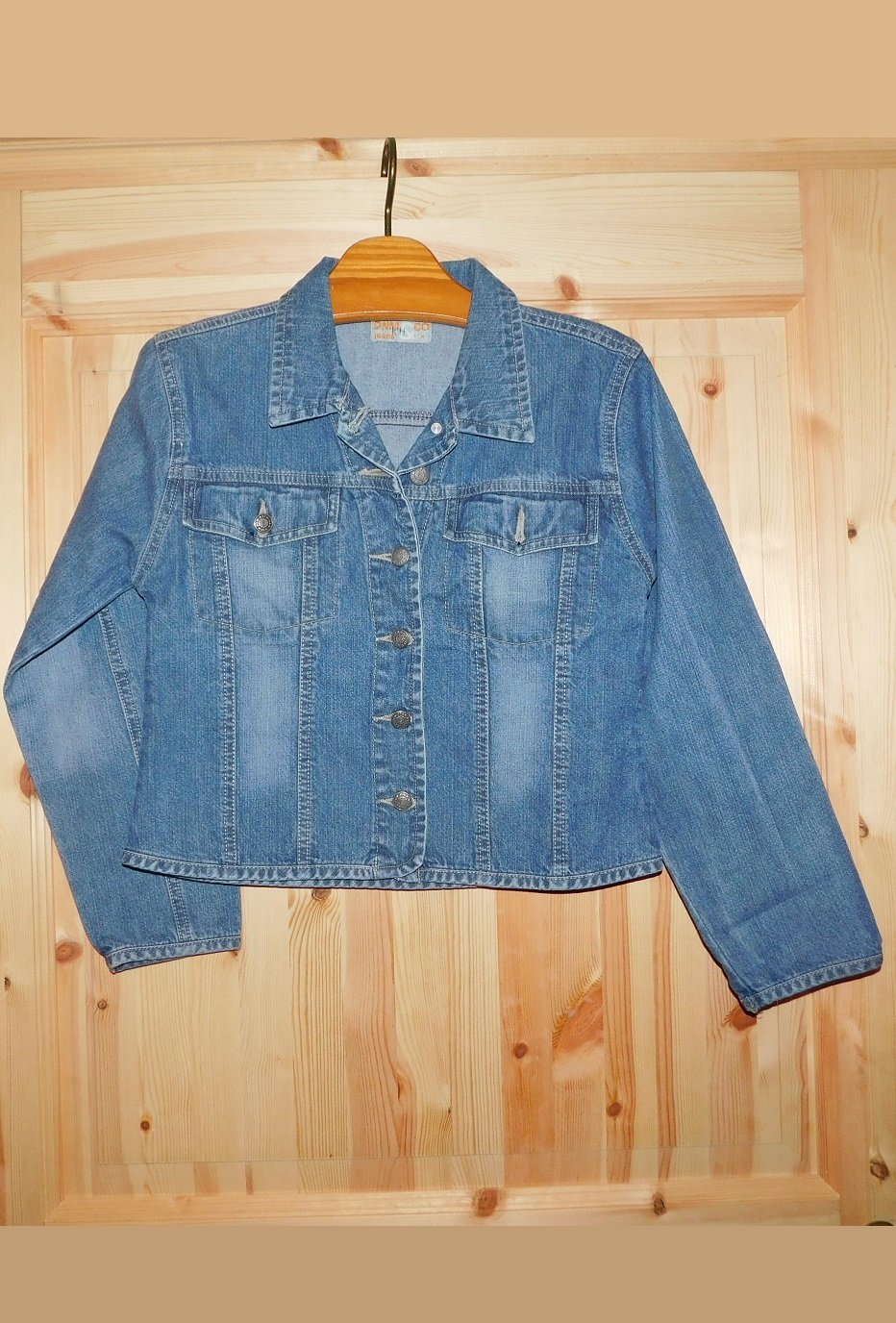 Gr.152 Jeansjacke / Kurzjacke in blau 