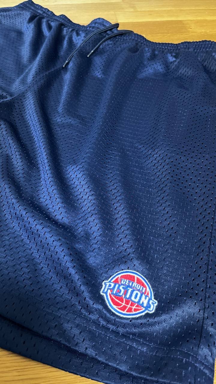 Sporthose: Basketball-Shorts NBA (XXL, Detroit Pistons)
