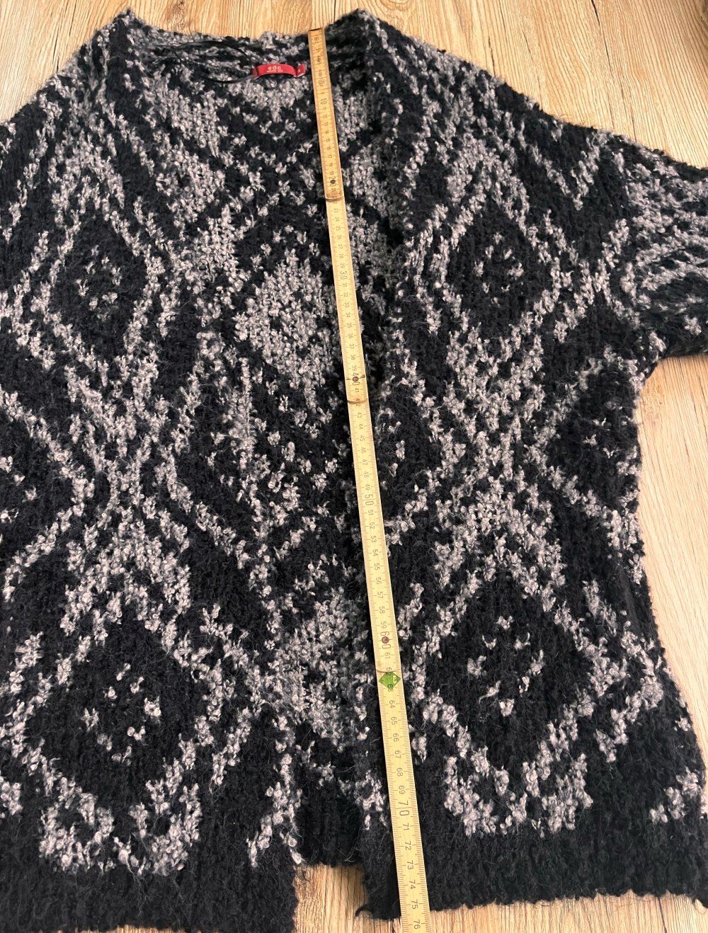 Strickjacke, Überwurf