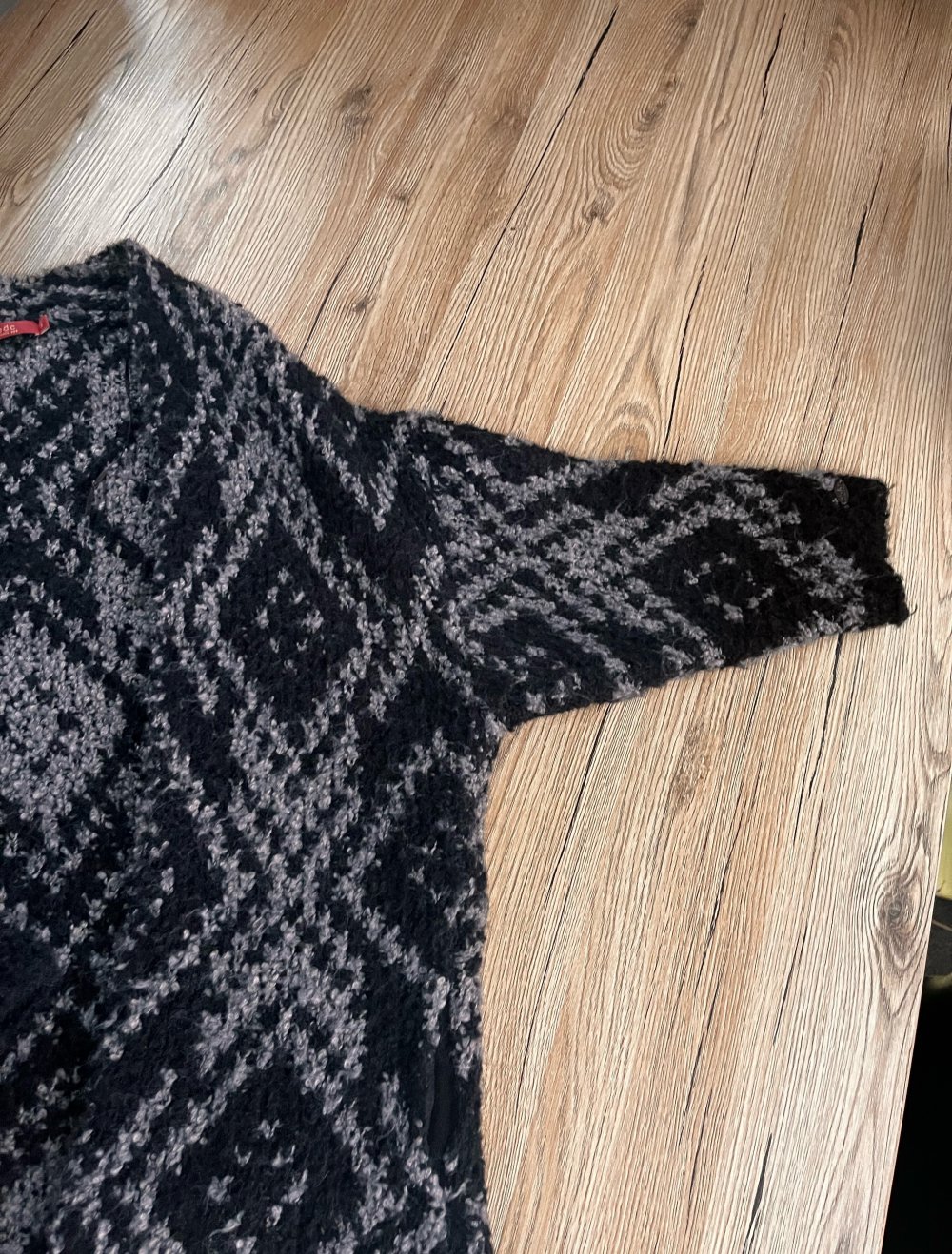 Strickjacke, Überwurf