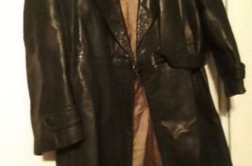 Vintage Ledermantel