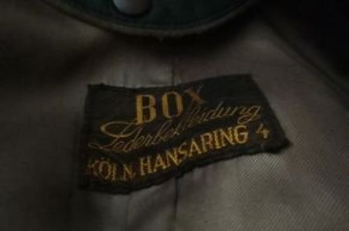 Vintage Ledermantel