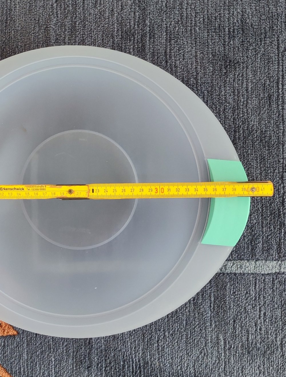 Obstschale von Tupperware junge Welle Tropicana