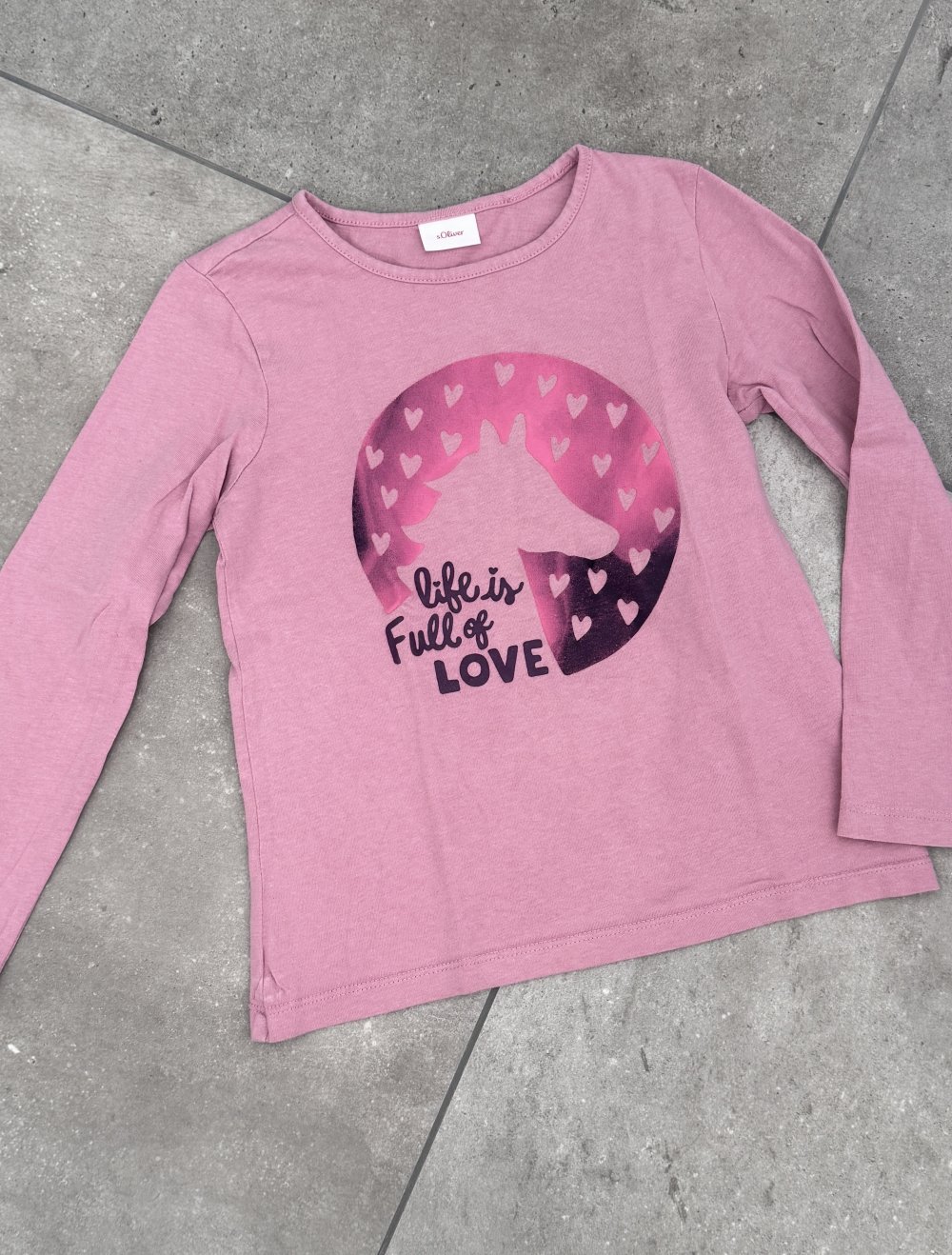 5x Longsleeve 116/122