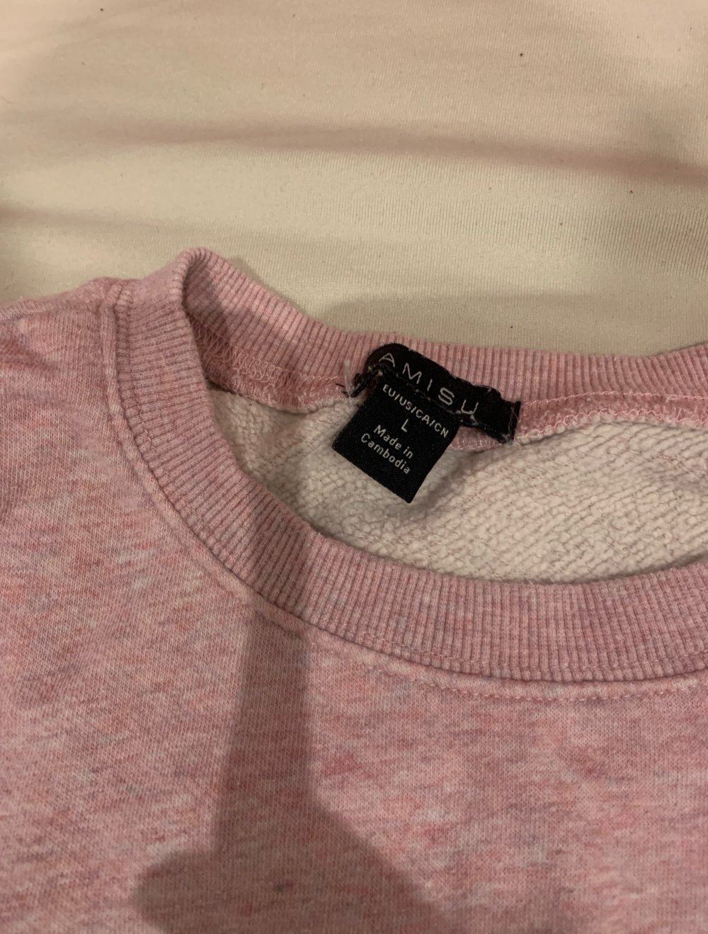 Sweatshirt rosa