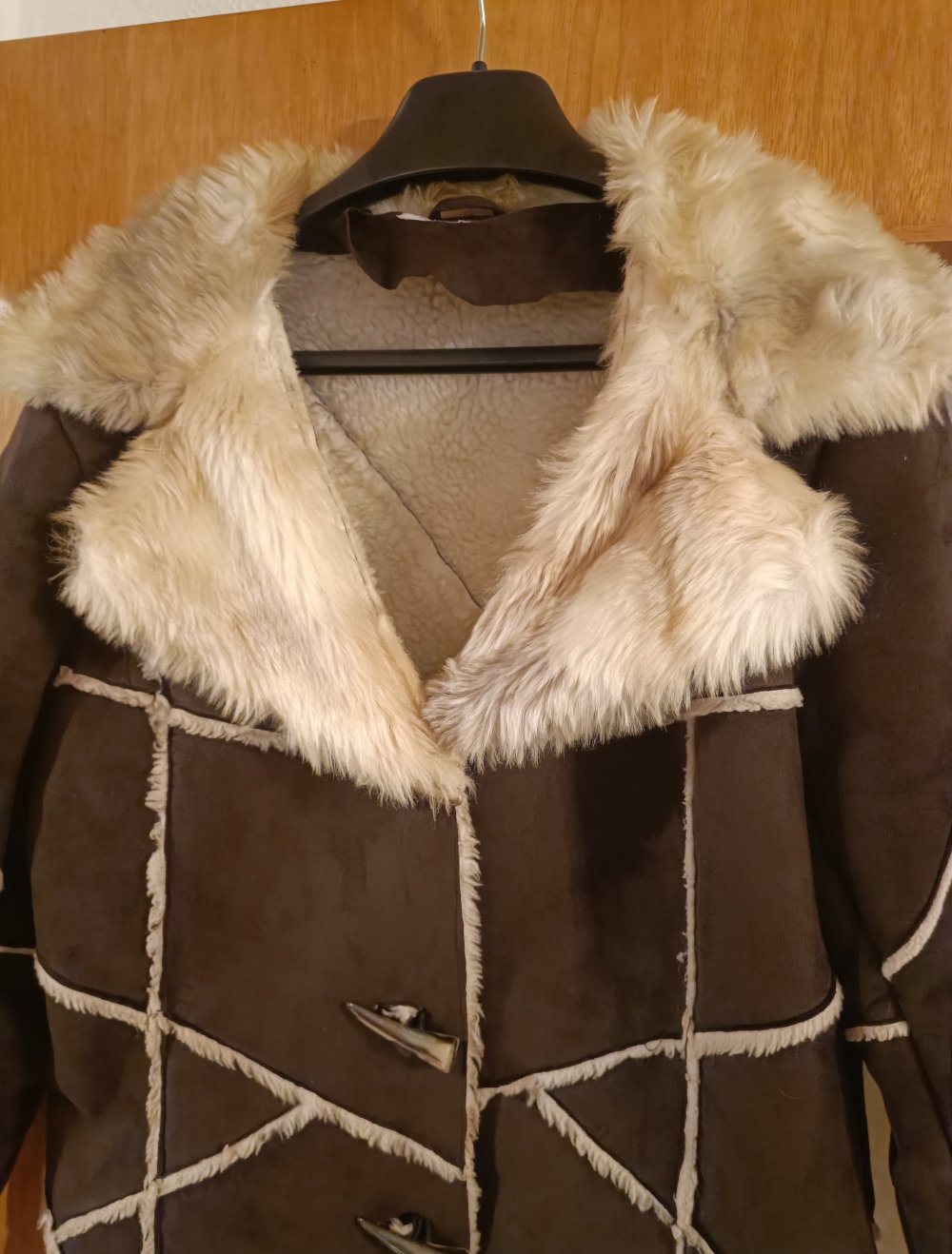 Winterjacke dunkelbraun