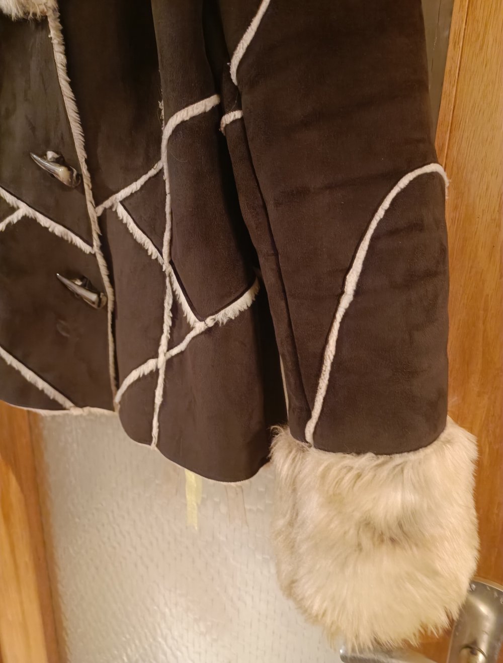 Winterjacke dunkelbraun