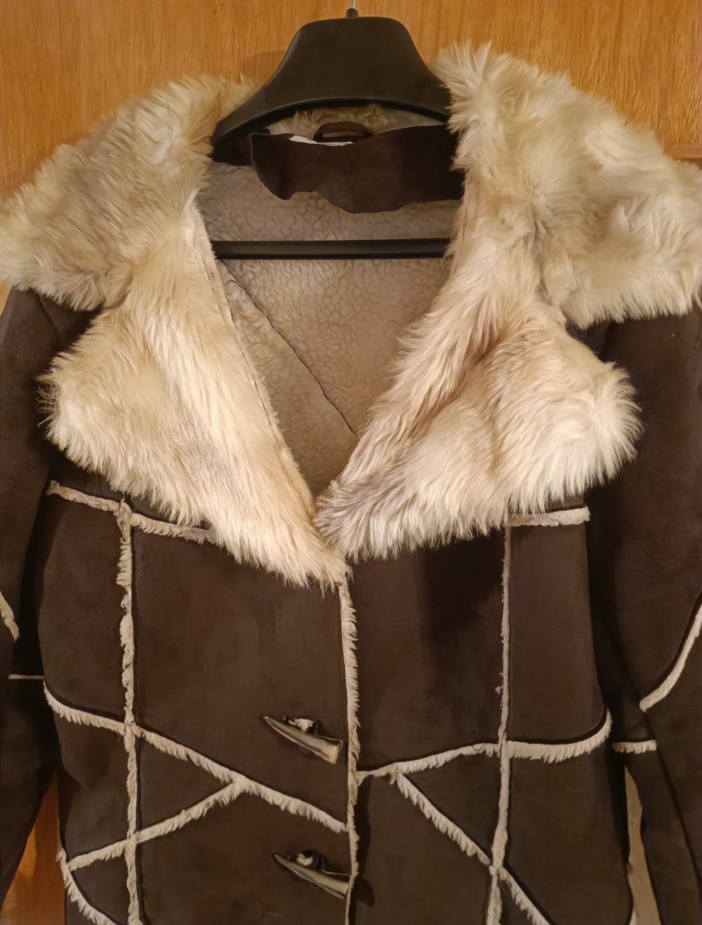 Winterjacke dunkelbraun