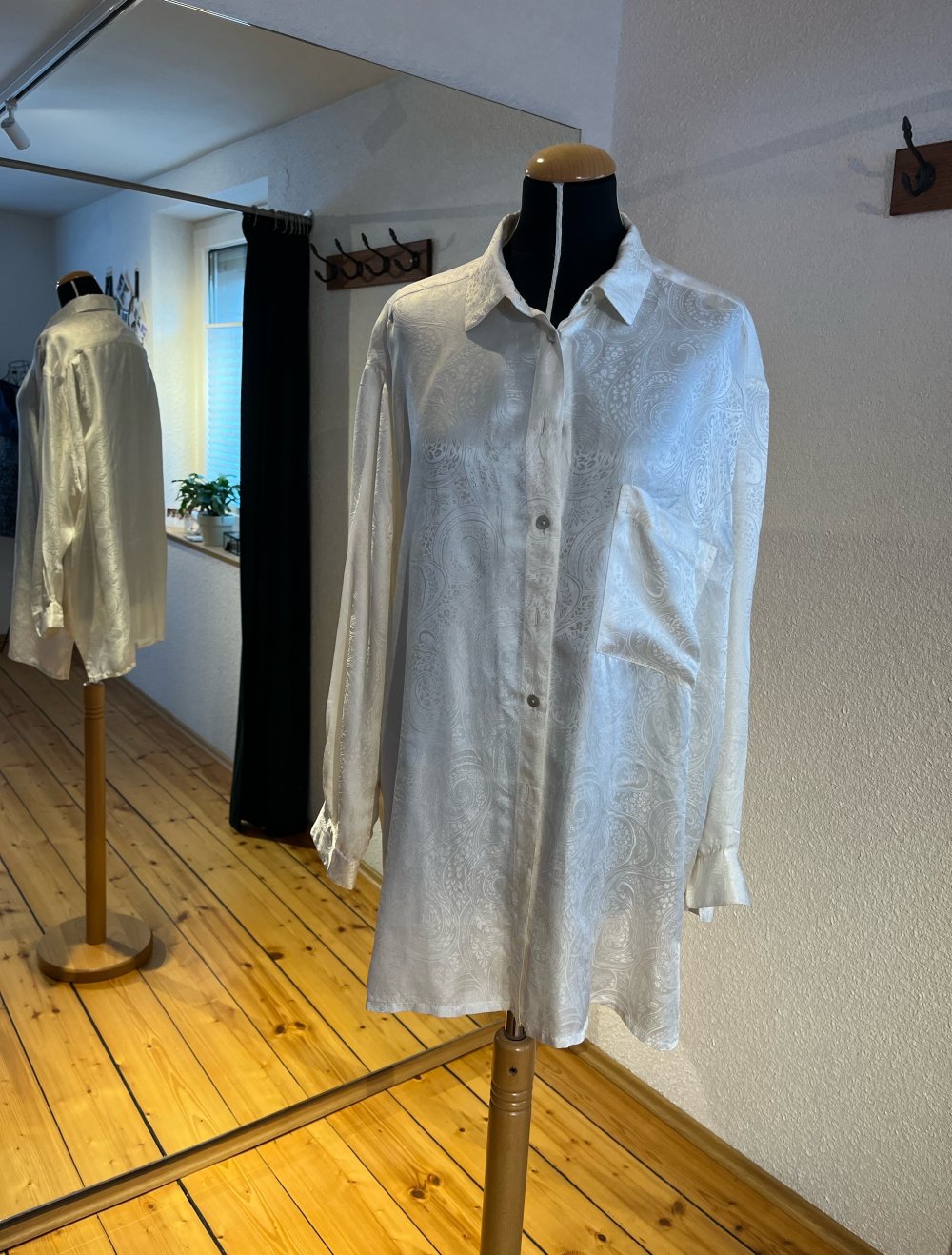 seiden Bluse