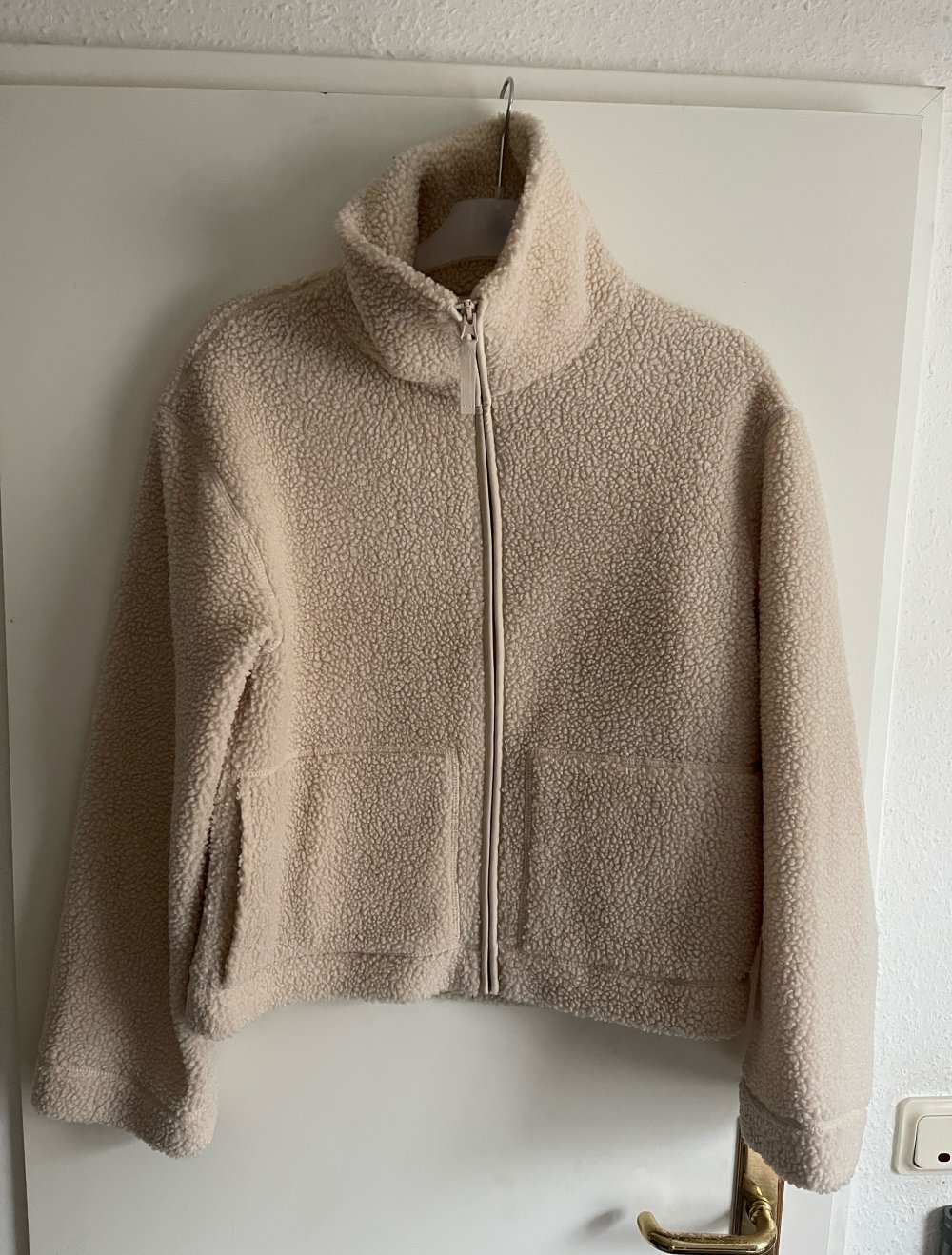 Frottee-Jacken Größe 38 beige
