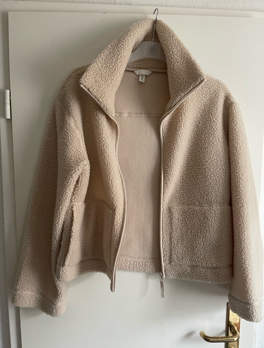 Frottee-Jacken Größe 38 beige