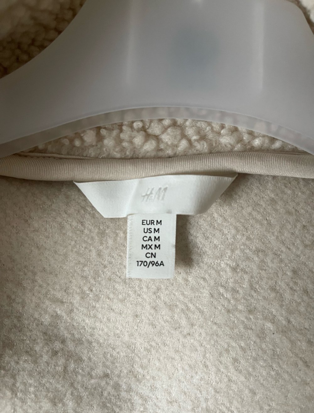 Frottee-Jacken Größe 38 beige