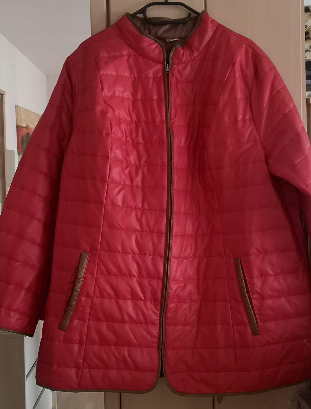 Damen Steppjacke,Gr.50,Rot,Neu