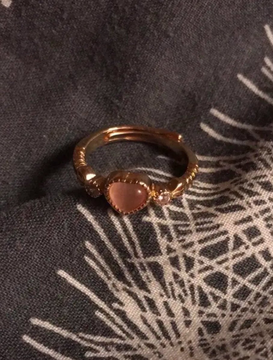 ♥️Schöner, süßer Herzring - Farben: Silber oder Gold♥️ NEU