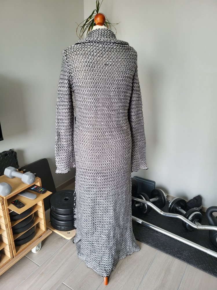 Strickmantel sehr lang von Helline Ihr wollt was besonderes hier ist es